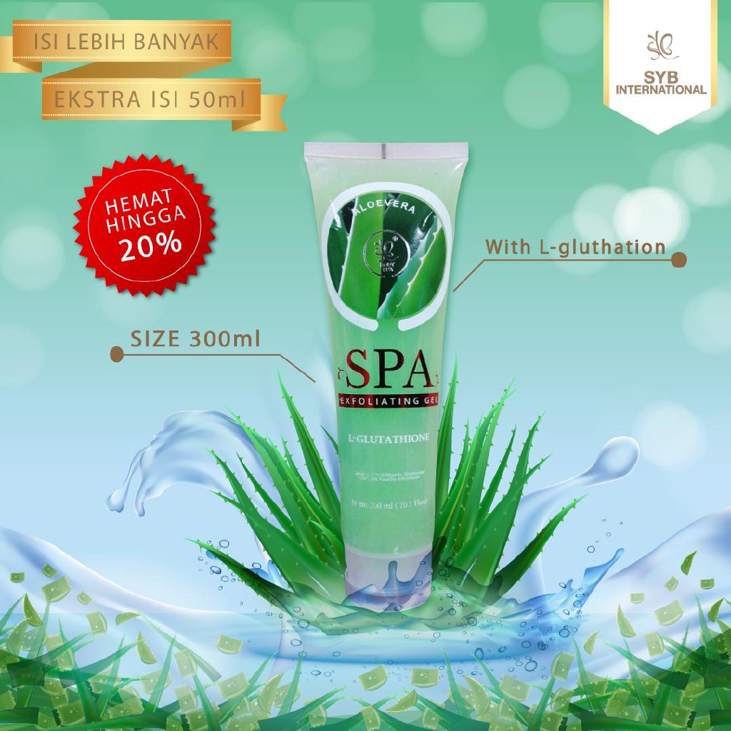 SYB Body Spa | SYB Spa Exfoliating Gel With L-Glutathione 300 ML