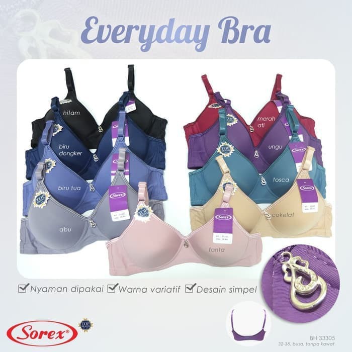 babybear BH SOREX 33305 CUP A Bra Tanpa Kawat