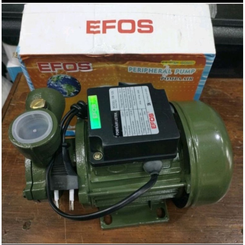 Pompa air EFOS DB 125 Pompa Sumur Dangkal Pompa pendorong