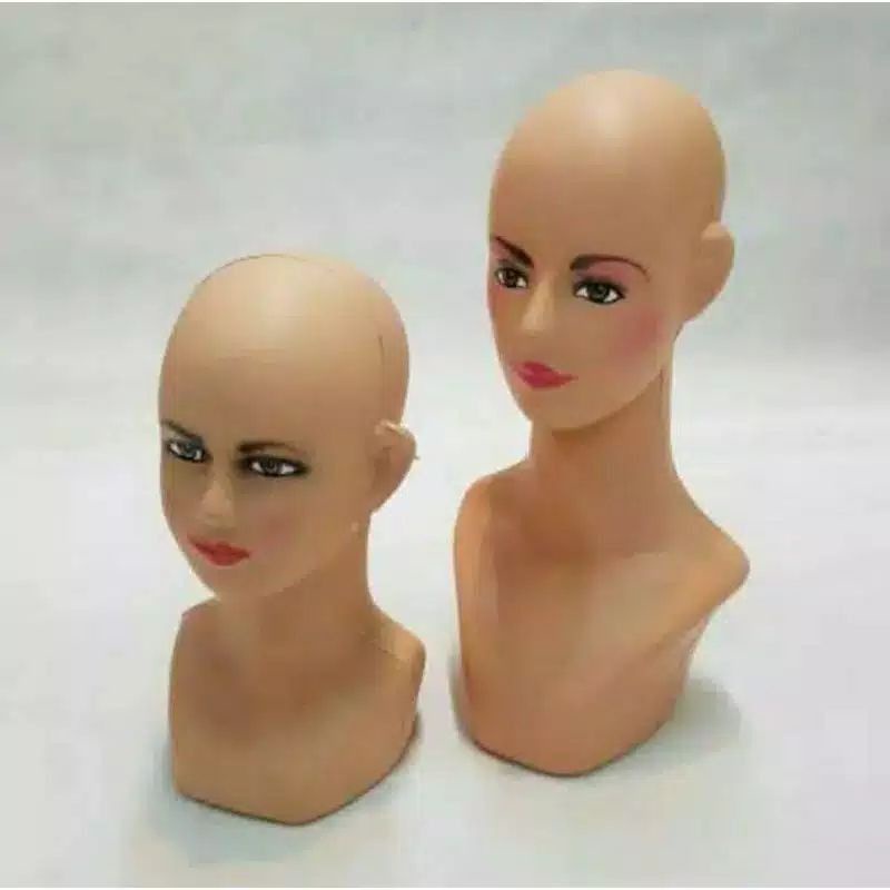 Display Jilbab Patung Kepala Manekin Hijab Patung Kepala Dewasa Makeup Patung Plastik