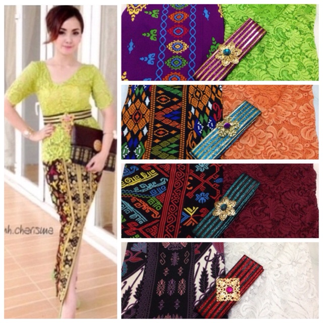 Set kebaya jadi v