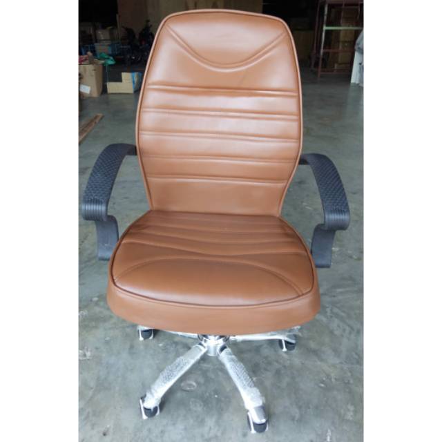 Kursi Kantor Warna Coklat Busa