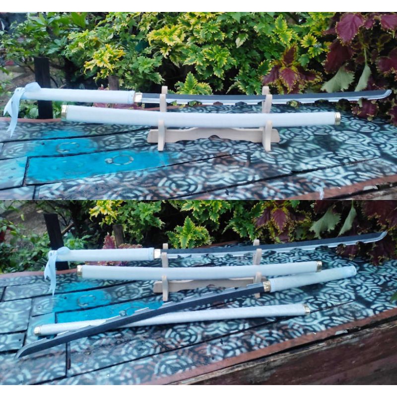 Katana Lord Inosuke Hashibira Pernapasan Hewan Buas Dari Anime Kimetsu No Yaiba Demon Slayer