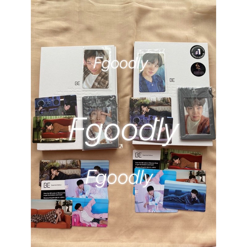 [READY STOCK] ALBUM BTS BE ESSENTIAL PC RANDOM YOONGI SUGA NAMJOON POB NAMJOON SUGA
