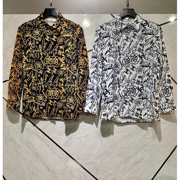 

Unik Chanel Destroyer Gold Black / White Murah