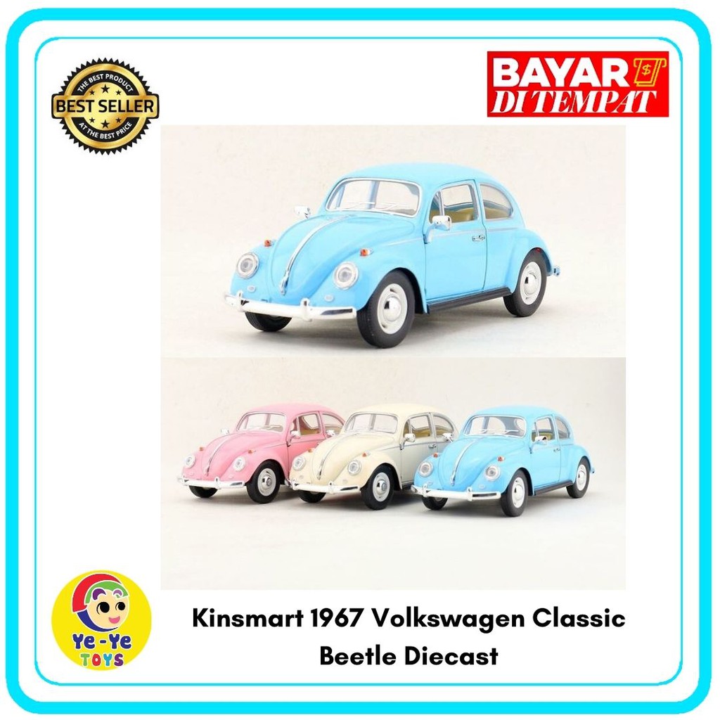Kinsmart 1967 Volkswagen Classic Beetle Diecast