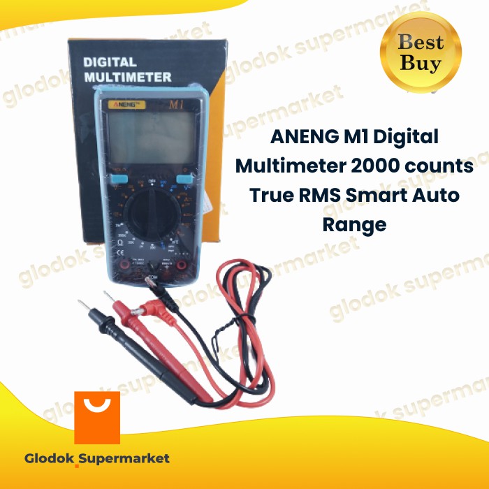 ANENG M1 Digital Multimeter 2000 counts True RMS Smart Auto Range