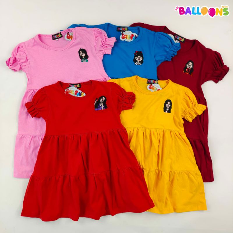 Melodi Dress // Dress Anak Tanggung// Dress Anak Gambar