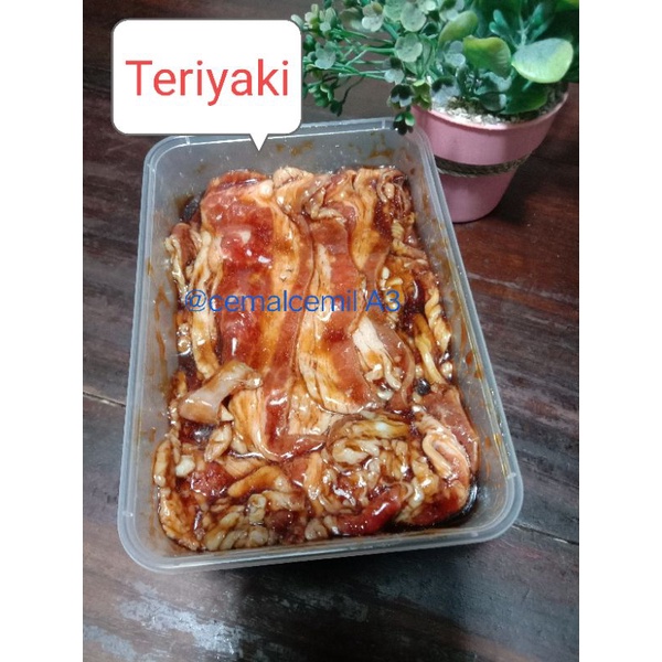 Daging slice berbumbu / beef slice marinated / beef slice marinasi / daging slice berbumbu