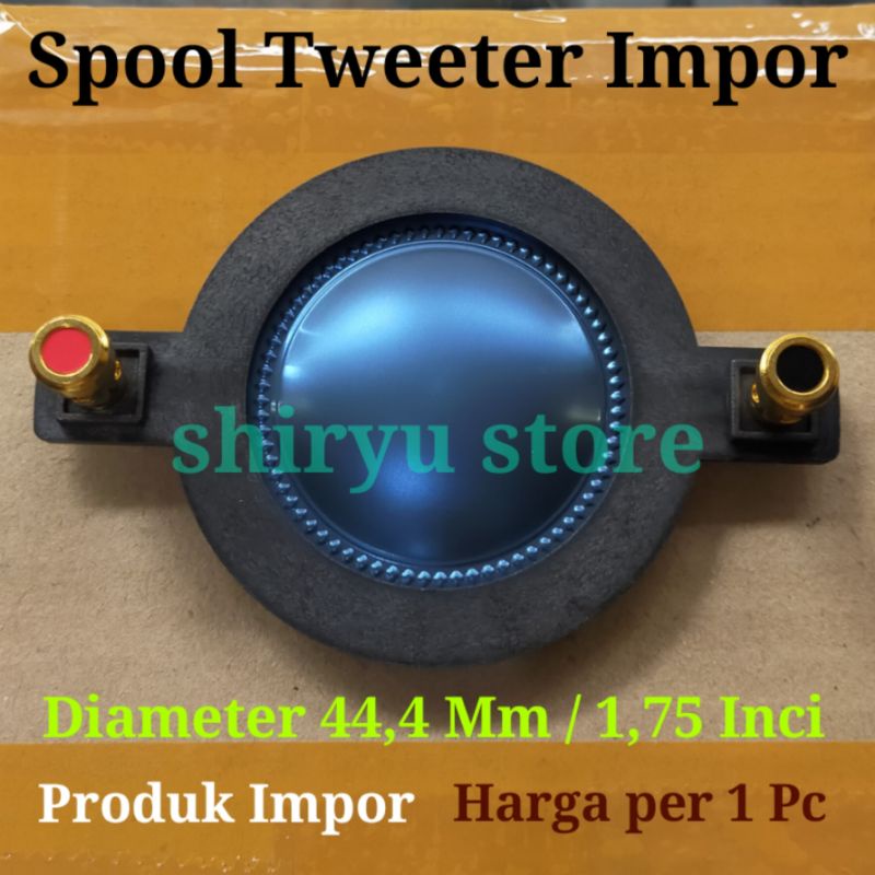 Spool Spull Spol Spul Voice Coil Driver Tweeter 44.4 44,4 44.4Mm 44,4Mm 1.75 Inch 1 3/4 Inci RCF N45
