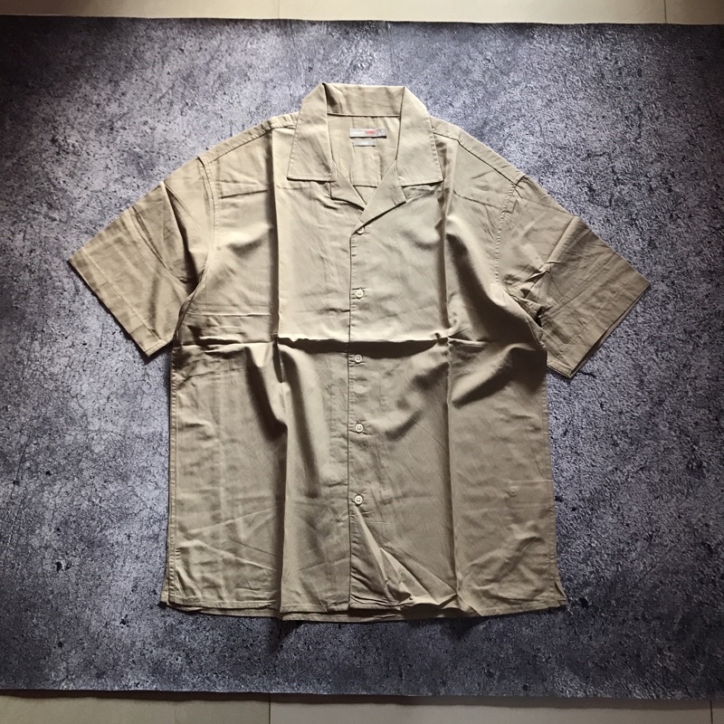 open collar shirt spao