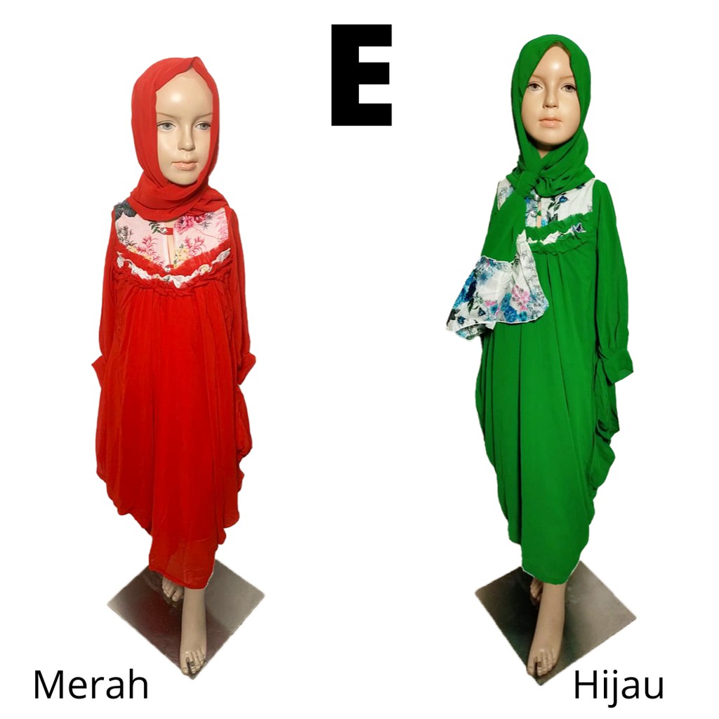 Termurah! Baju Muslim Anak Size 1 Tahun