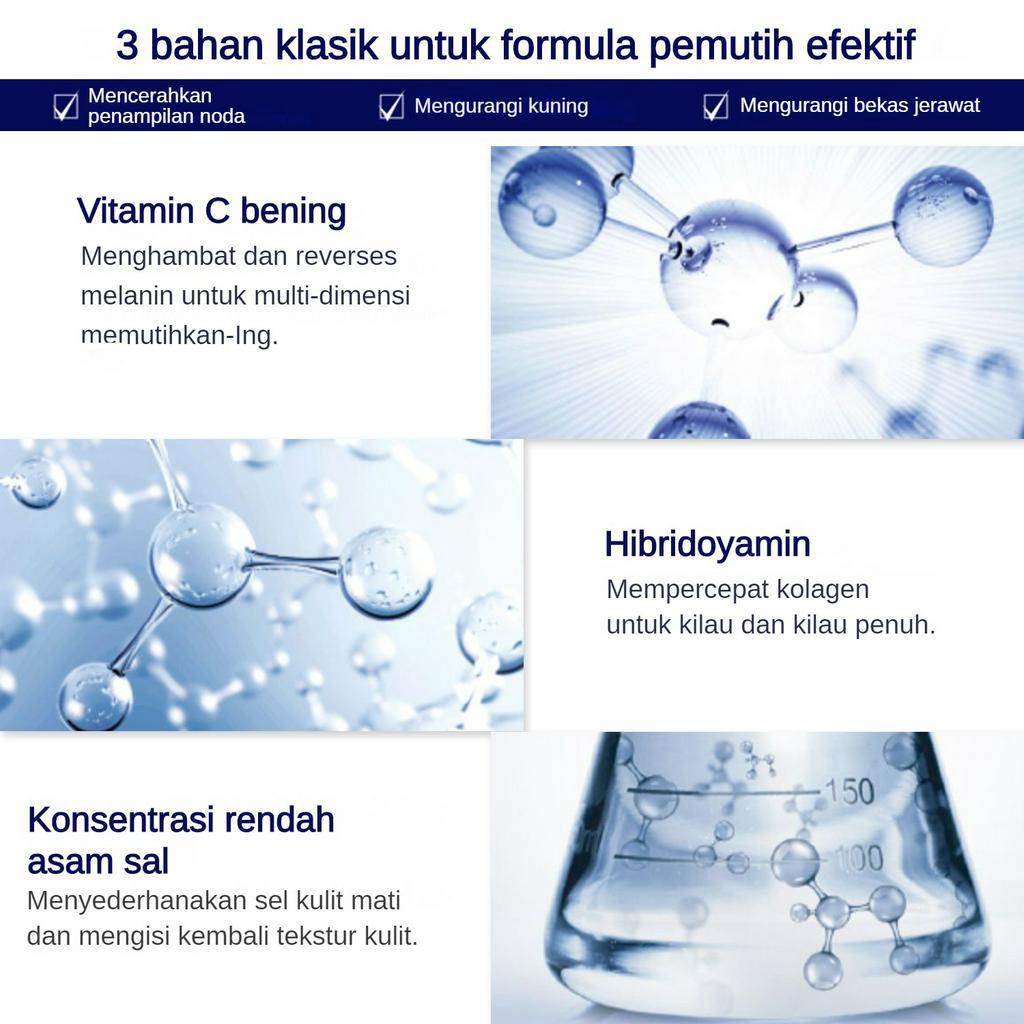 YOUBUY Dark Spots Whitening Face Serum 30ml Hyaluronic Serum Niacinamide Serum Pencerah Wajah Essence