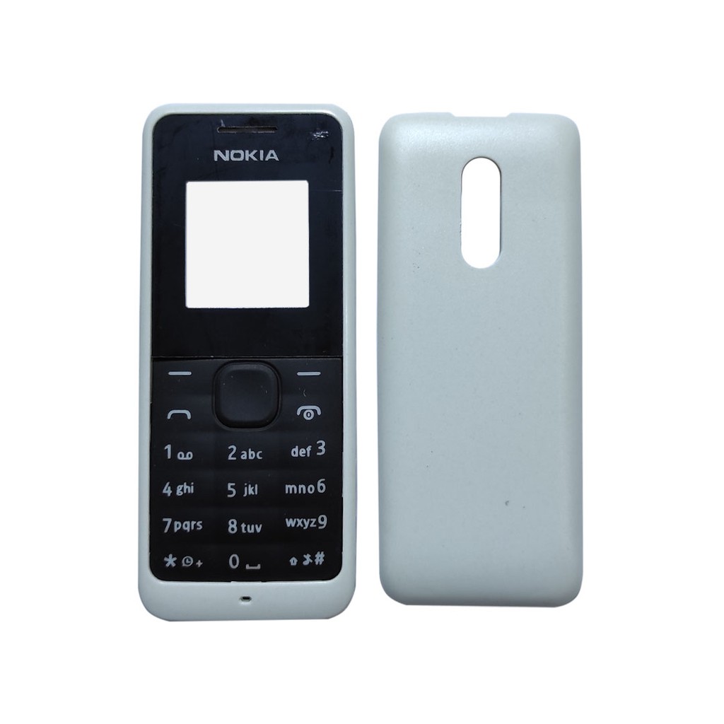 CASING NOKIA 105 2013 LAMA KESING + BACK COVER / WARNA RANDOM