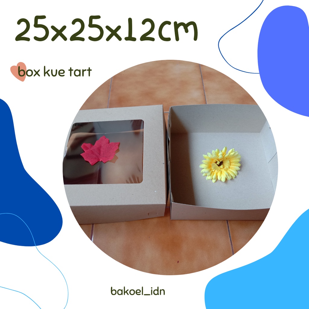 

Kotak Kardus Mika Box Nasi Kue Tart Bolu UPSIZE Serbaguna