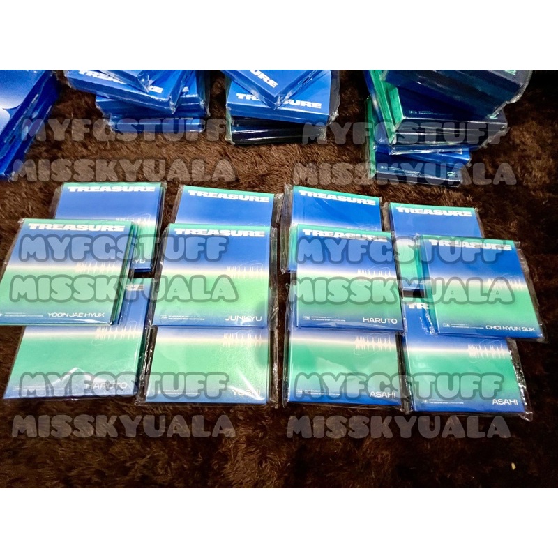 TREASURE DIGIPACK WEVERSE ASAHI JIHOON JAEHYUK HARUTO JUNKYU YEDAM JEONGWOO YOSHI MASHIHO HYUNSUK JU