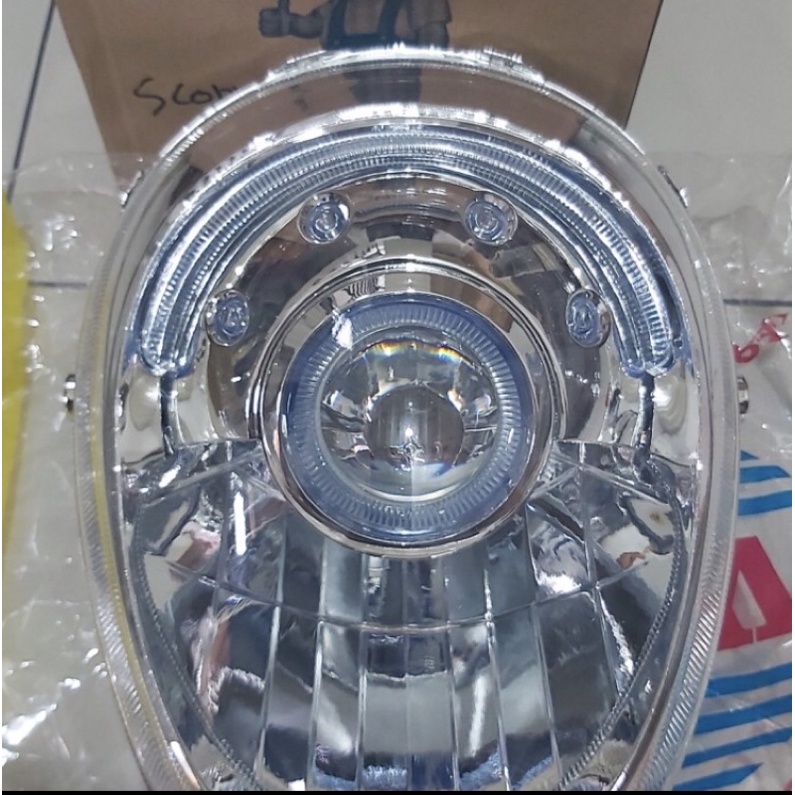 Reflektor Lampu Motor Depan Scoopy Fi Injeksen 2013 2014 2015 2016 ORIGINAL WIN