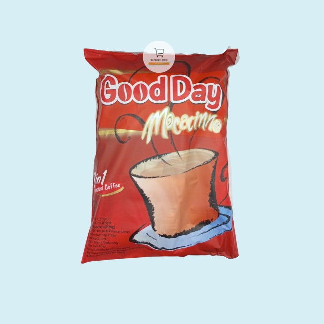 Good Day Mocacinno 1 PACK (50 Sachet) 5renteng / Goodday Merah