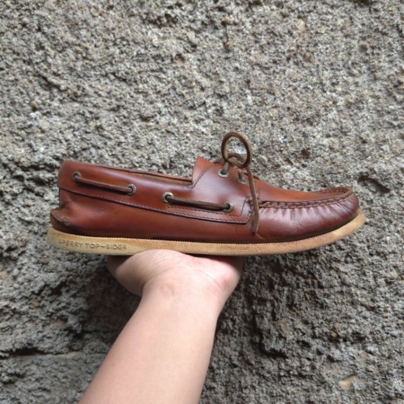 Sepatu Sperry Top Sider Brown Second