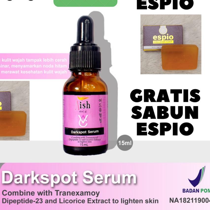 ✴ Serum Aish KOREA ORIGINAL 100% /Serum Aish Acne / Serum Aish Darkspot / Serum Aish Brightening ✹
