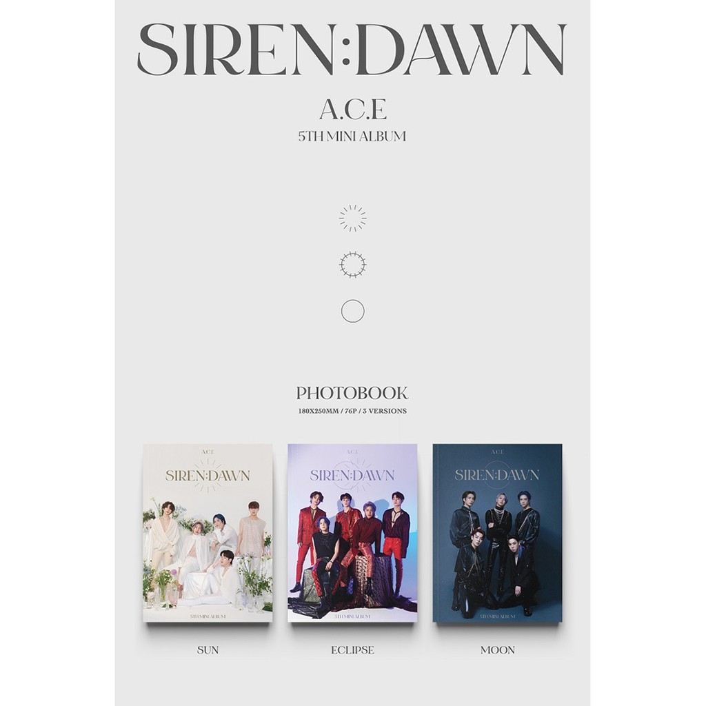 [OFFICIAL K-POP] A.C.E - 5TH MINI ALBUM [SIREN : DAWN]