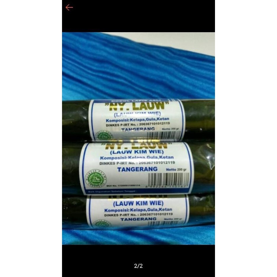 

Ahbba0 Dodol Ny Lauw - Original Saa