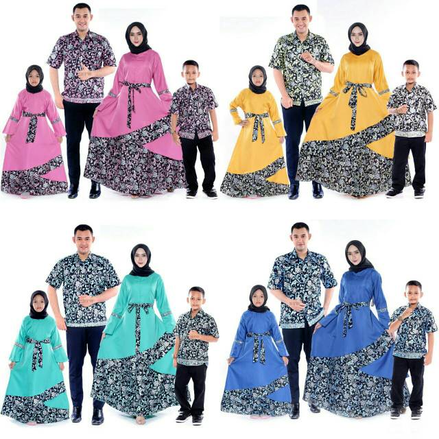 Promo Batik Dilan Couple Keluarga Sarimbit Family Set Ayah Ibu Dan Anak mKbjLJT1dDrWo