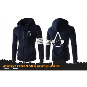 Jaket Anime Game Assassin's Creed 4-Strip Jacket Hoodie (JG ASC 18)