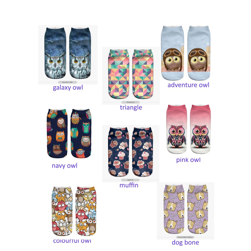 [Premium Impor] Kaos Kaki Anak2 hingga  Dewasa High Quality Sock Collection