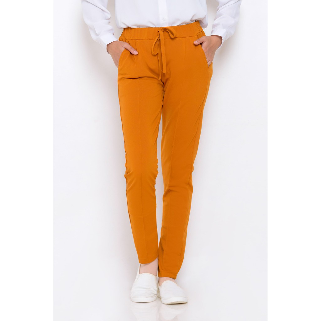 ZM Zaskia  Mecca  Nanako Teracotta Pants Shopee Indonesia