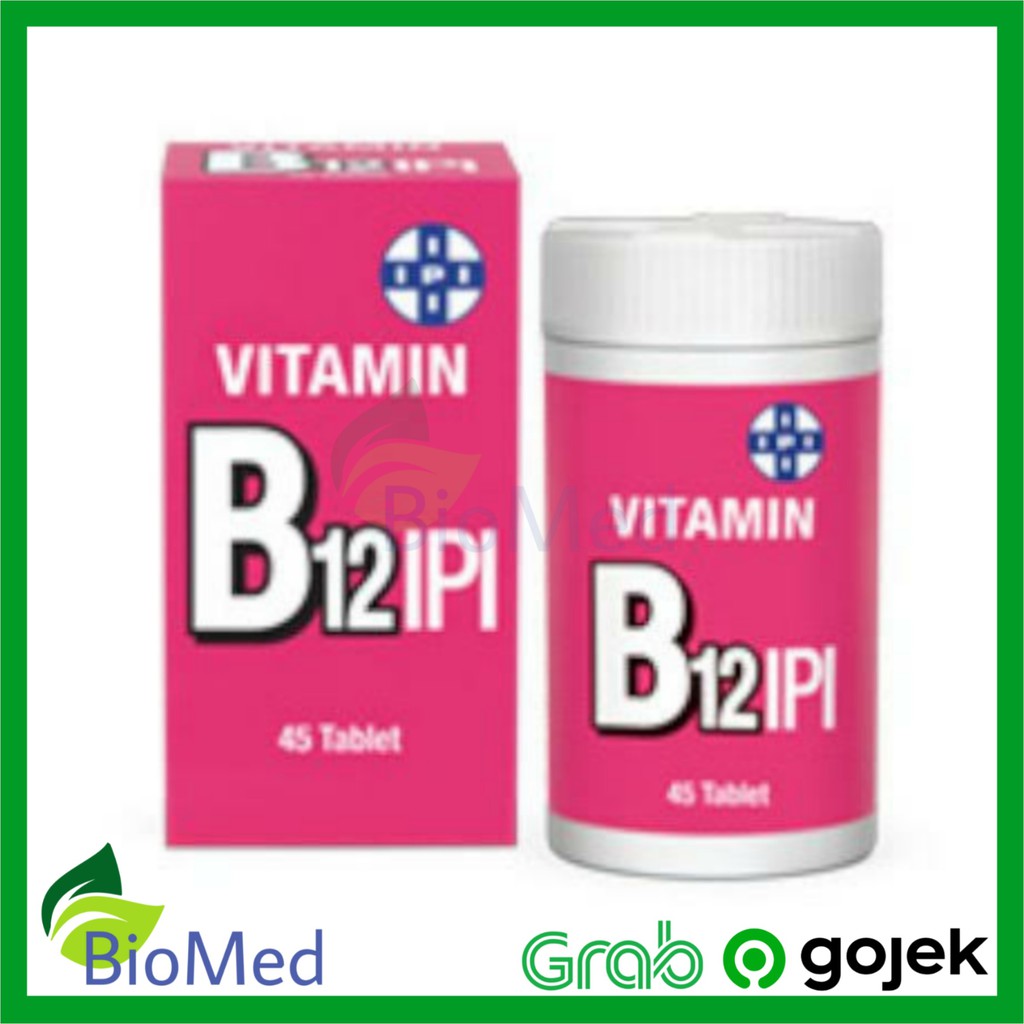VITAMIN B 12 IPI - Vit B12 Suplemen Kesehatan Syaraf Pegal Linu