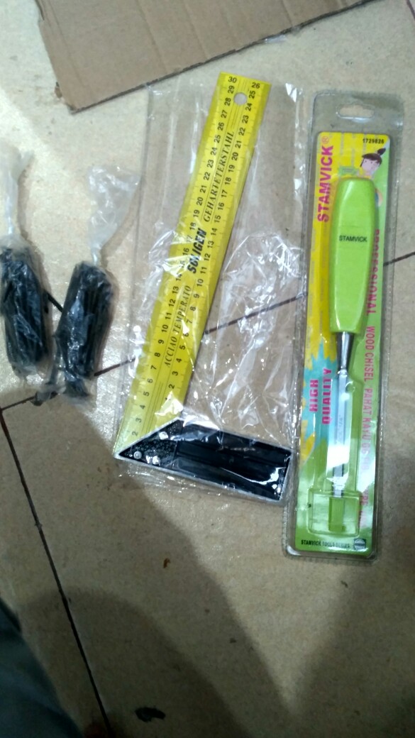 Pahat Kayu 1/4 In Atau 6 Mm Stamvick Fiber - Pahat Tukang - Pahat Bangunan