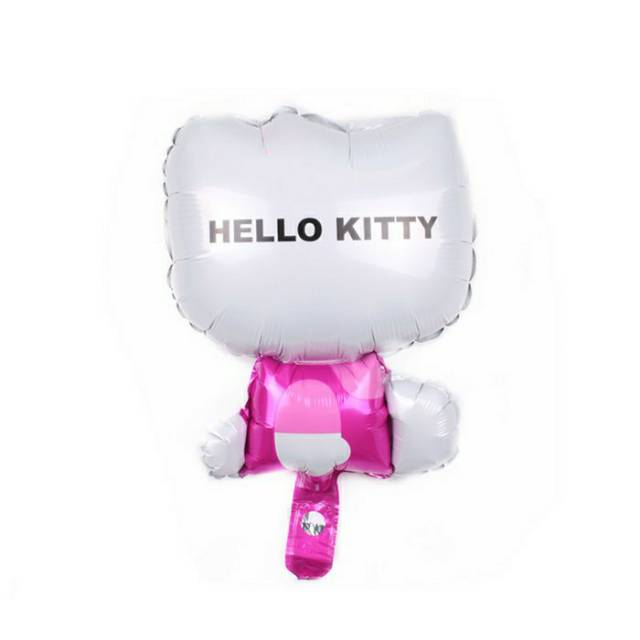 Balon Foil Karakter Hello Kitty Pink Mini 35cm