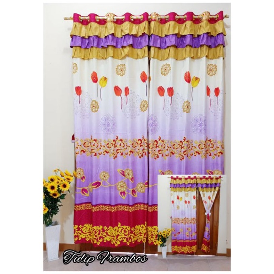 GORDEN PINTU DAN JENDELA RUMBAI SUSUN PITA