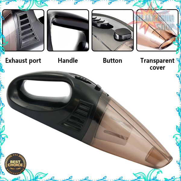 OTOHEROES Handheld Vacuum Cleaner Penyedot Debu Mobil 100W 12V - CVC100 - Black