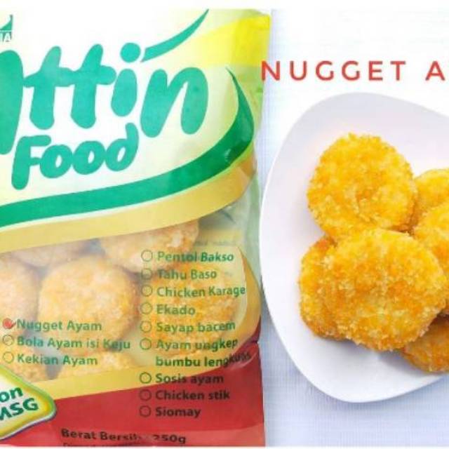 

Nugget Ayam Non MSG Attin Food