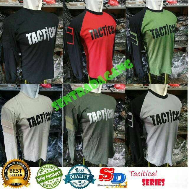 Kaos Tactical / Baju Tactical Lengan Panjang