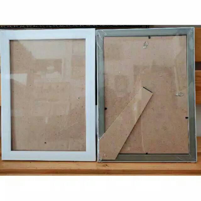 FRAME BINGKAI FOTO UK A4 21x30cm MINIMALIS TANPA KACA untuk Kolase biji