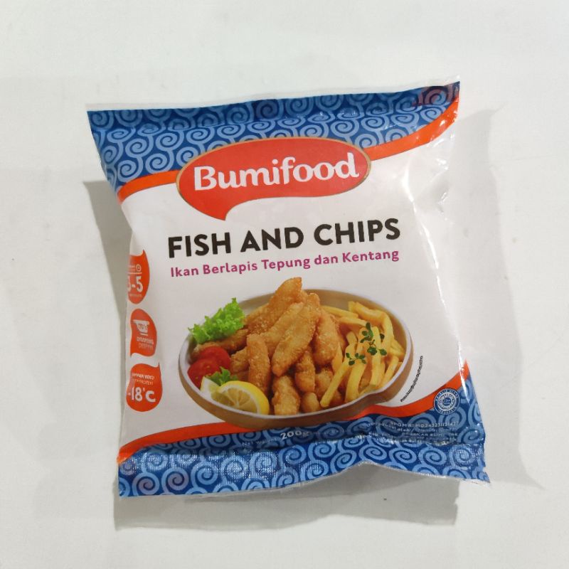 

BUMIFOOD fish & chip 200gr