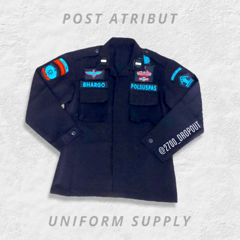 Atasan Seragam PDL Malam Lapas / Baju PDL Malam Lapas / PDL Lapas KUMHAM