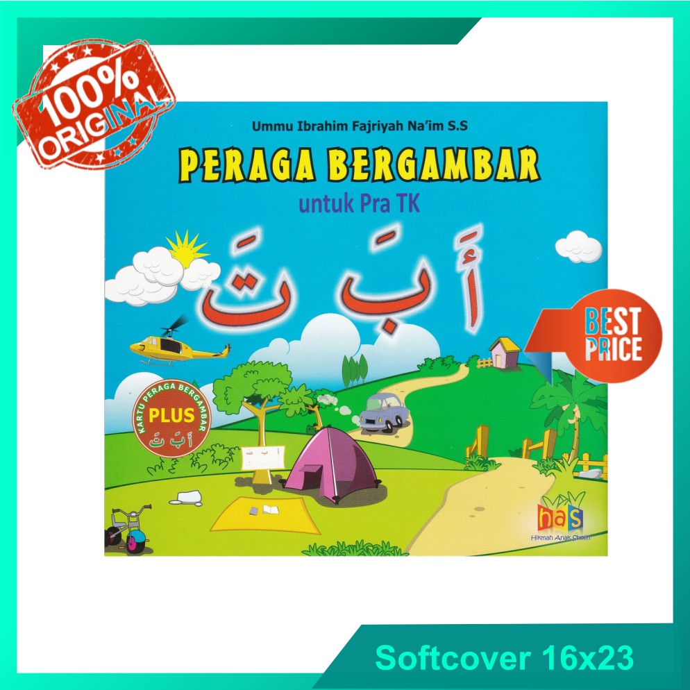 Buku Peraga Bergambar Untuk Pra TK Buku Iqra untuk Pra TK Buku TPA