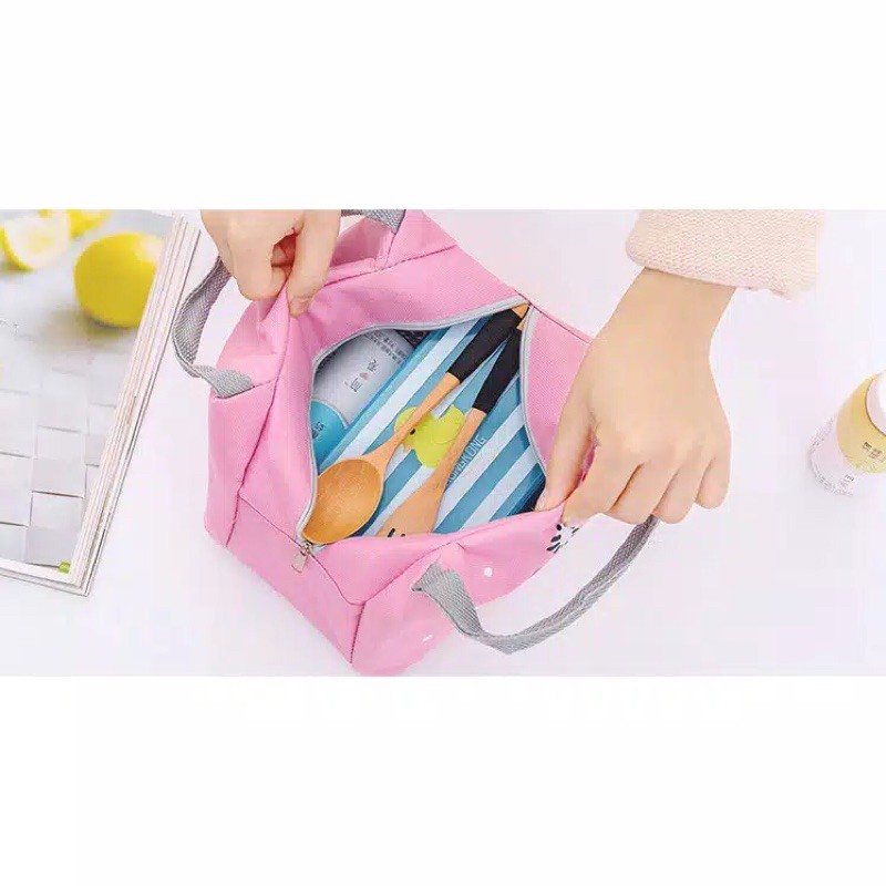 Lunch Bag Karakter / cooler bag / Tas bekal lucu