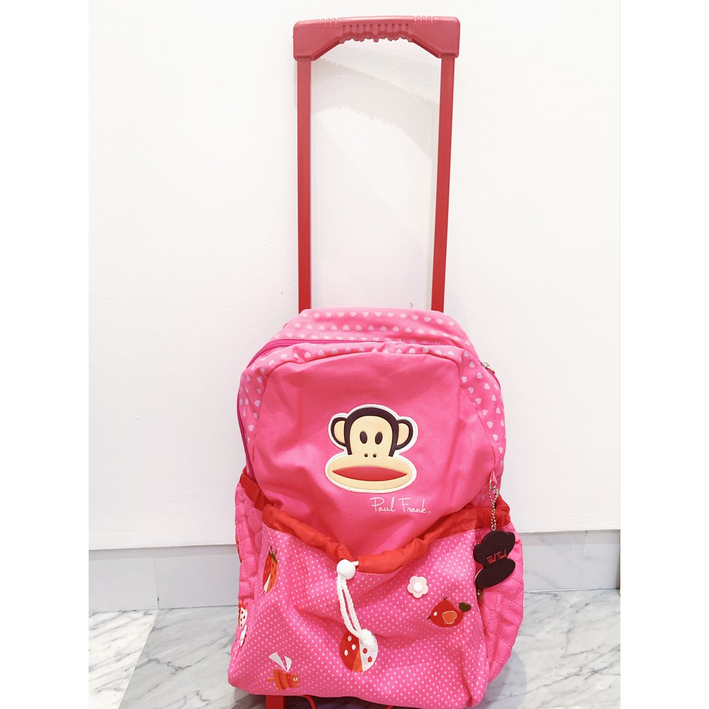 Tas Troli Sekolah Koper Anak Paul Frank