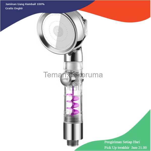 TD-DA1 BeRain Kepala Shower Mandi Transparent Handheld Shower - BR-2313