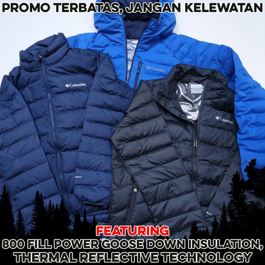 jaket columbia omni heat