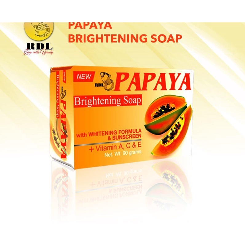 Sabun Pepaya RDL Original 100% Asli Sabun Muka Pepaya Anti Jerawat Ampuh / Sabun Papaya Cair Pemutih