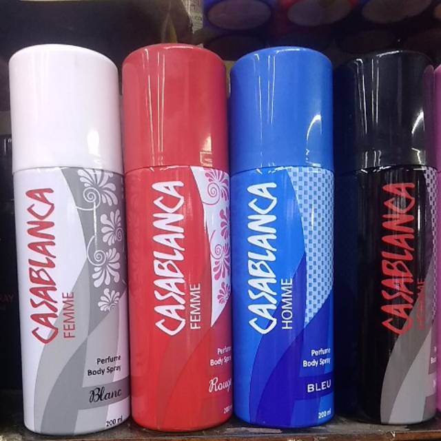 casablanca parfum kaleng 200ml