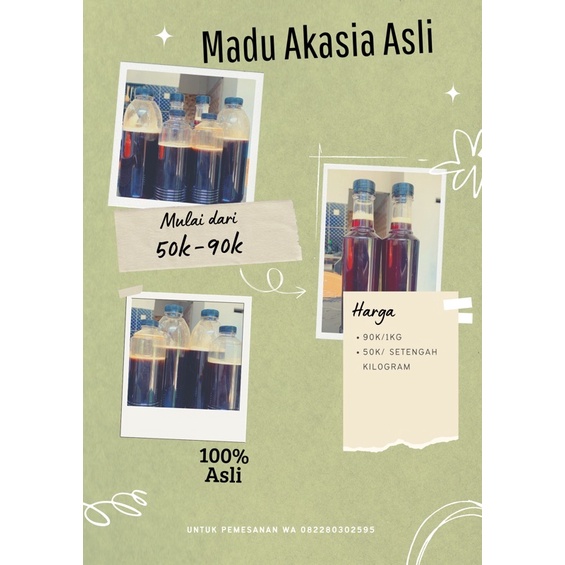 

madu aksia murni