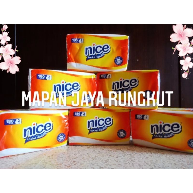 Tisu Nice 180 Sheet Grosir 2ply Termurah Gratis Ongkir