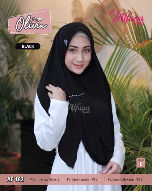 Bergo Olivia by Alfasa Hijab AF 182